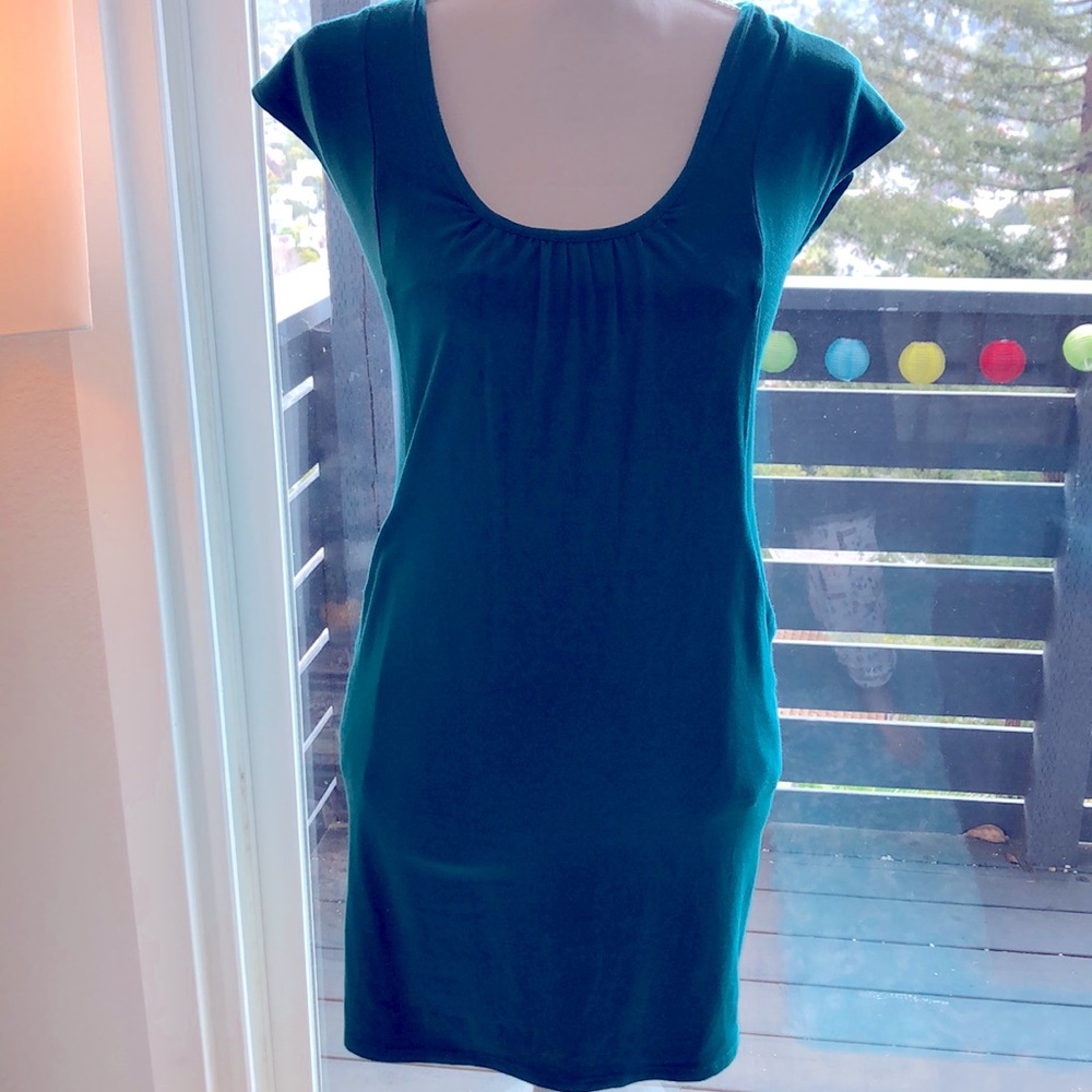 Fighting Eel Turquoise Dress XS